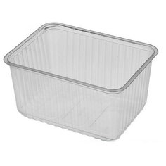 Контейнер с крышкой, прямоугольный, 179х132х93 мм, 1500 мл, полупрозрачный, 5 штук Мистерия
