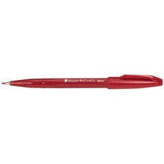 Фломастер-кисть "Touch Brush Sign Pen", цвет красный Pentel