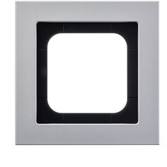 ABB 1721-276-500 Рамка 1-постовая, Axcent, металл, титан