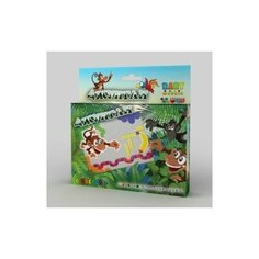 Мозаика с аппликацией "Джунгли" Toys Union