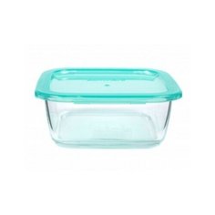 Контейнер для продуктов "Snow Box", с голубой крышкой, 250 мл Pasabahce