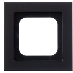 ABB 1721-275-500 Рамка 1-постовая, Axcent, металл, матовый черный