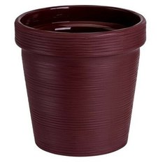 Кашпо "Терра", 1,1 литра (бордо) ФлораПласт Люкс