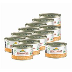 Almo Nature Kонсервы для собак Итальянские рецепты: "Курица гриль" (HFC - Natural - Made in Italy - grilled Chicken ) 0,095 кг х 12 шт.