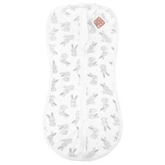 Пеленка-кокон Топотушки "Зайчата", на молнии, рост: 56 см