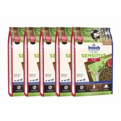 Bosch Sensitive с ягнёнком и рисом сухой корм для собак 3 кг х 5 шт.