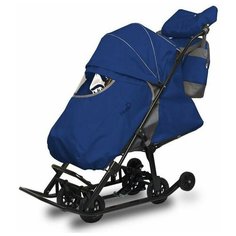 Санки-коляска Pikate Baby синий