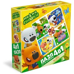 Пазл-набор 4 в 1 "МиМиМишки. Веселимся вместе" Origami