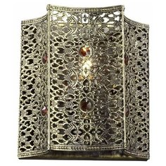 Настенный светильник Favourite Bazar 1624-1W, E14, 40 Вт, кол-во ламп: 1 шт., цвет арматуры: серебристый, цвет плафона: серебристый