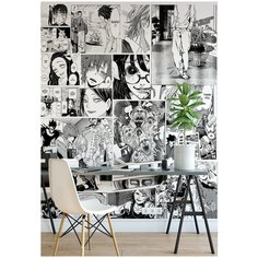 Фотообои / флизелиновые обои Аниме 2 x 2,5 м Photostena