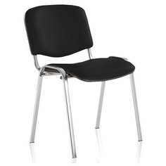 ISO (Изо) chrome Стул (кожзам V-04, черный) Nowy Styl