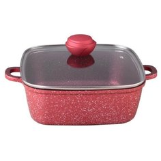 Кастрюля квадратная "Coral" 6.1 л, арт. BK-1129 Bekker