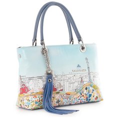 Женская сумка- тоут CURANNI с принтом Барселона