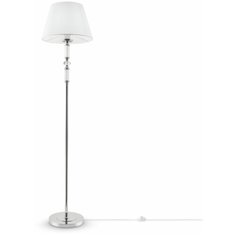 Торшер MAYTONI RIVERSIDE MOD018FL-01CH 1*60W E27 хром/белый