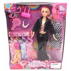 Игр. наб. "Модница", в компл. кукла 30см предм. 10шт кор. Наша Игрушка