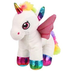 Мягкая игрушка Fluffy Family Единорог с крыльями Радуга 25 см 25 см