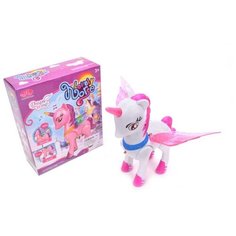 Интерактивный единорог Наша Игрушка свет, звук, ходит, машет крыльями (XG010)