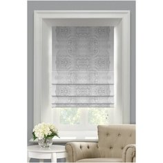 Римская штора Сapriccio от Memotex с карнизом. В: 150см. Ш: 120см.