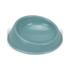 Миска для кошек, пластмассовая, голубая, 15 см Beeztees