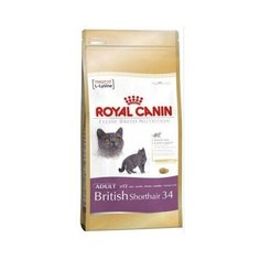 Сухой корм для кошек британской короткошерстной породы "British Shorthair 34", 400 г Royal Canin