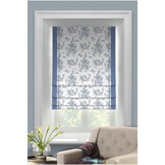 Римская штора Leggero от Memotex с карнизом. В: 150см. Ш: 120см.