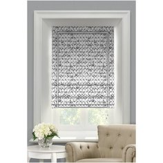 Римская штора Ontano от Memotex с карнизом. В: 175см. Ш: 80см. Ц: серый