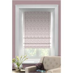 Римская штора Veletta от Memotex с карнизом. В: 200см. Ш: 135см.