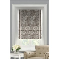 Римская штора Сoriandolo от Memotex с карнизом. В: 150см. Ш: 60см.