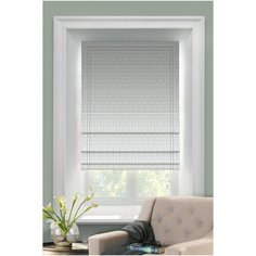 Римская штора Trottola от Memotex с карнизом. В: 150см. Ш: 135см.