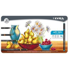 Lyra Набор фломастеров Hi-Quality Art Pen, 40 шт., L6751400