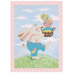 Кристальная мозаика (алмазная вышивка) Фрея "Пасхальный кролик", 14x19,5 см, арт. ALVS-033