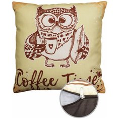Подушка декоративная ТМ Сказка на ночь "совы" 40х40 см