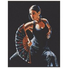 Набор для вышивания крестиком Палитра "Фламенко", 24x30см