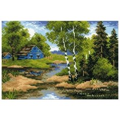 Набор для вышивания Риолис "Летний домик", 21x15см