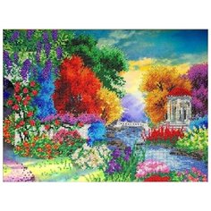 Набор для вышивания бисером FeDi "Краски природы", 40x30 см.