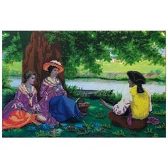 Набор для вышивания бисером FeDi "Пикник", 50x33 см.