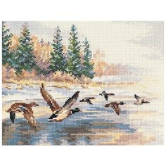 Набор для вышивания Алиса "Утки летят", 23x17см (вышивка крестом)