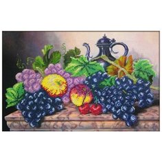 Набор для вышивания бисером Паутинка "Натюрморт", 38,5x24,5см