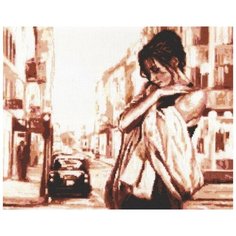 Набор для вышивания крестиком Палитра "Ожидание", 33x27см