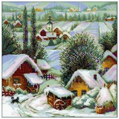 Набор для вышивания Риолис "Сербское село", 30x30см