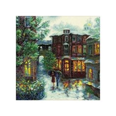 Набор для вышивания Риолис "Дождливое лето", 40x40см