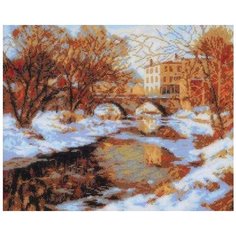 Набор для вышивания крестиком Палитра "Весна", 32x27см