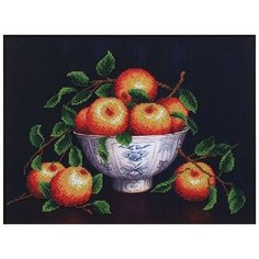 Набор для вышивания бисером Магия канвы Вкус лета "Яблоки", 34x25,5см