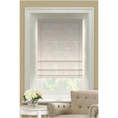 Римская штора Arazzo leggero от Memotex с карнизом. В: 150см. Ш: 80см.