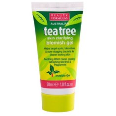 Beauty Formulas Гель Tea Tree Skin Clarifying Blemish Gel, 30 мл