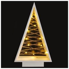 Электрогирлянда светодиодная "Елочка", 30 см (10 лампочек) Веселый хоровод