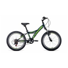 Велосипед FORWARD DAKOTA 20 2.0 (20" 6 ск. рост 10.5") 2020-2021, серый/желтый, RBKW1J106006