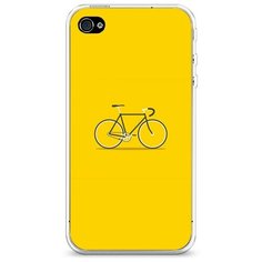 Силиконовый чехол "Хобби велосипед 1" на Apple iPhone 4/4S / Айфон 4/4S Case Place