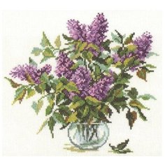 Набор для вышивания Алиса "Букетик сирени", 21x21см (вышивка крестом)