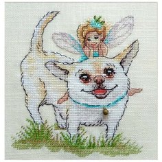 Набор для вышивания НеоКрафт "Фея счастья", 14x15см (вышивка крестом) Neo Craft